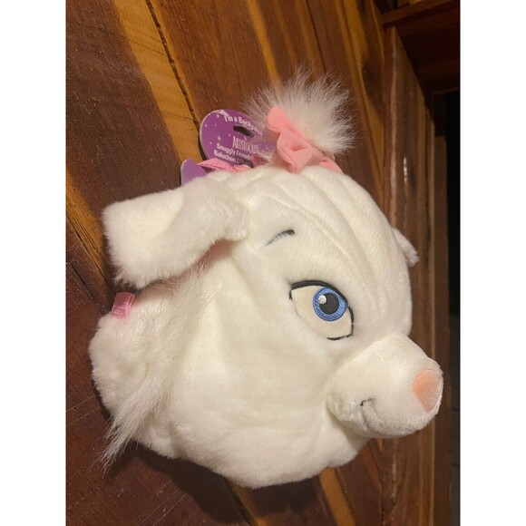 Vintage Disney Store Exclusive Aristocats Marie Snuggly Friends Backpack - Picture 2 of 5